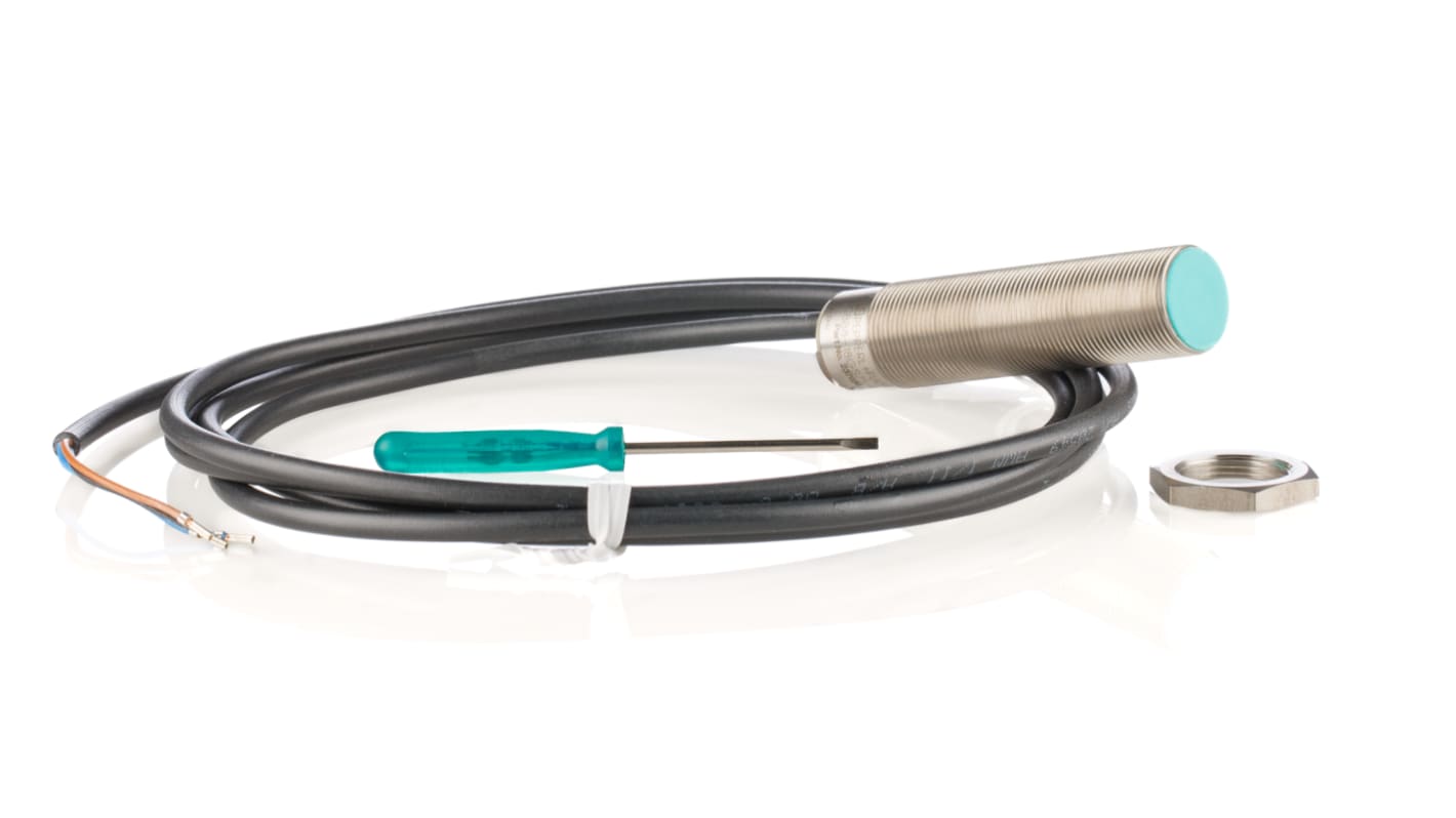 Rs-Online Sensore di prossimità Cilindro filettato Pepperl + Fuchs M18 rilevamento 8 mm 10→ 30 V c.c