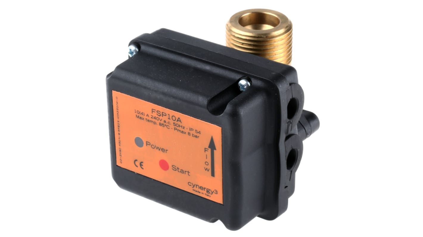 Rs-Online Interruttore di flusso Sensata Cynergy3 per Liquidi flusso 3 l/min → 80 L/min