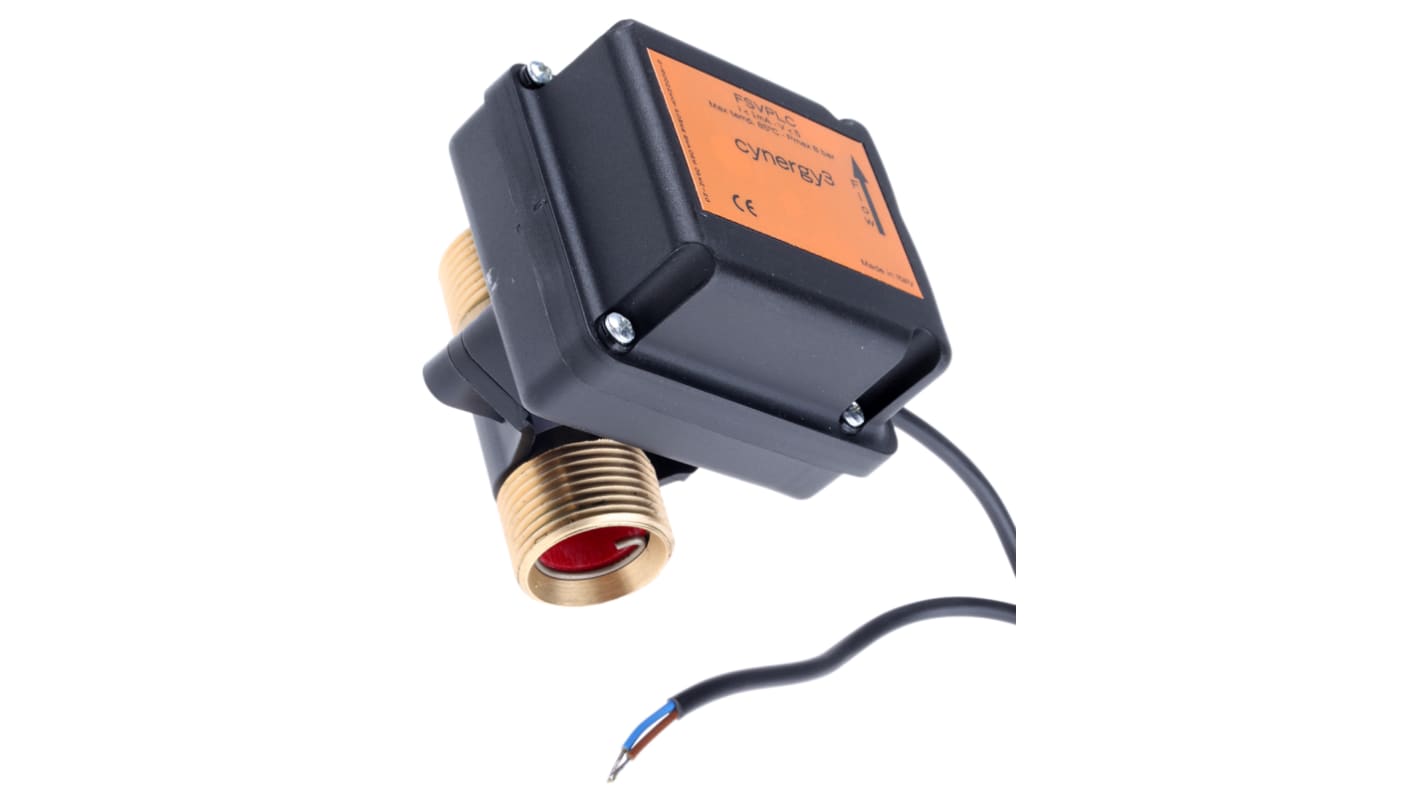 Rs-Online Interruttore di flusso Sensata Cynergy3 per Liquidi flusso 0 6 l/min → 80 L/min