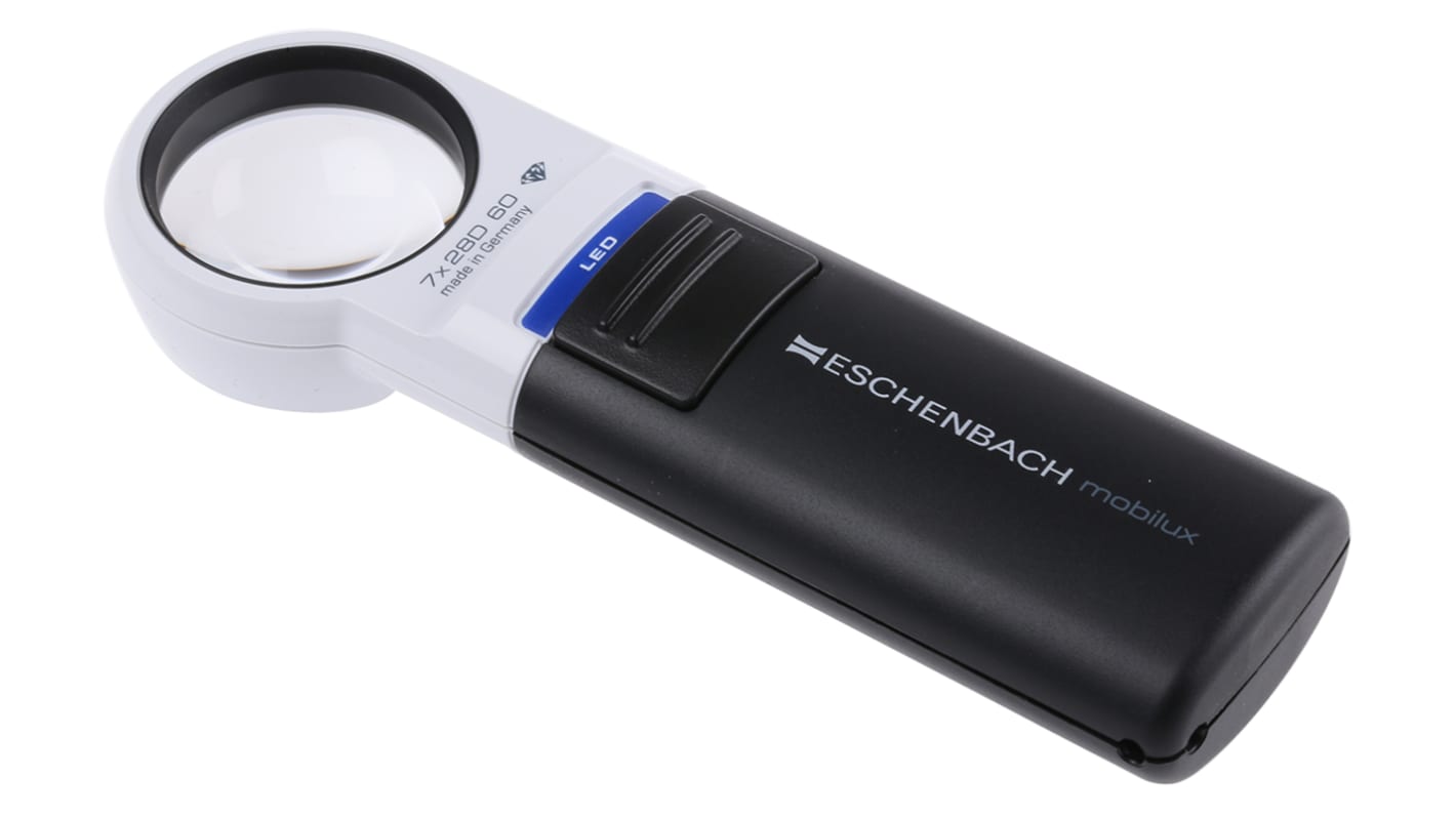 Eschenbach Illuminated Magnifier, 7X x Magnification, 35mm Diameter