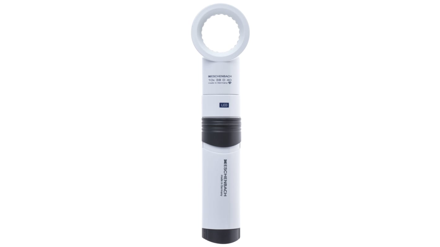 Eschenbach Illuminated Magnifier, 10X x Magnification, 35mm Diameter