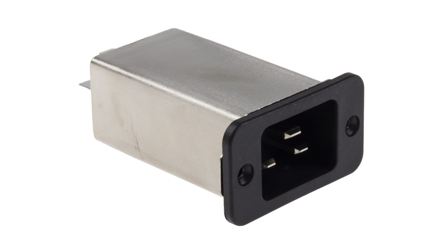 EPCOS 插座滤波器, 16A, 250 V 交流/直流, 50/60Hz, 面板安装, B84771系列