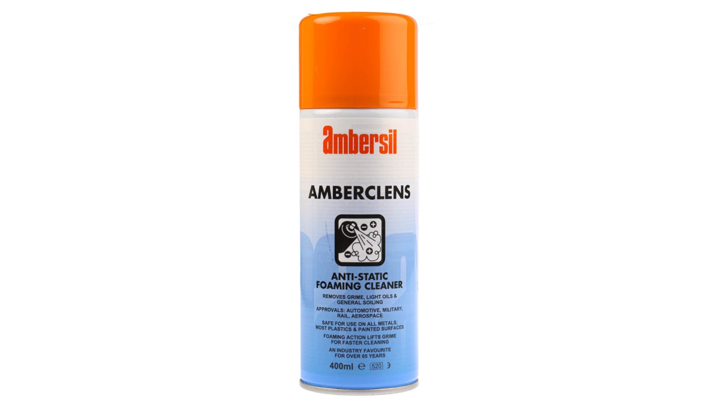 Ambersil Antisztatikus habtisztító Nem 400 ml Aeroszol, alkalmazható: (Cleaning)-hoz