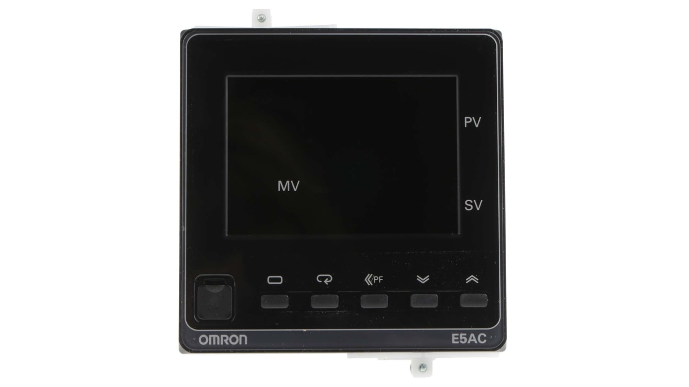 Rs-Online Termoregolatori PID Omron E5AC 100 → 240 V c.a. 96 x 96mm 1 uscita Lineare analogico 4-20 mA