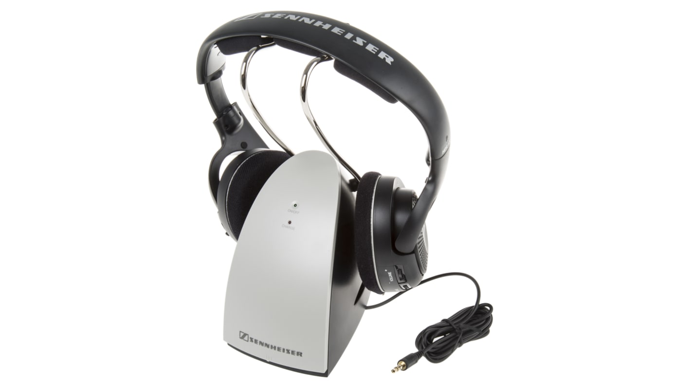 Sennheiser RS 120 Black Wireless RF On Ear Headphones