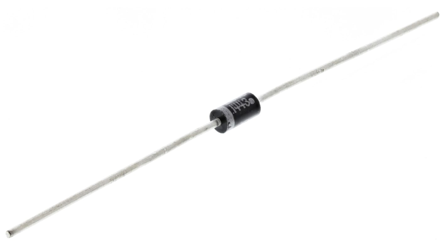 onsemi 开关二极管, 单路, DO-41, 2针, 通孔安装