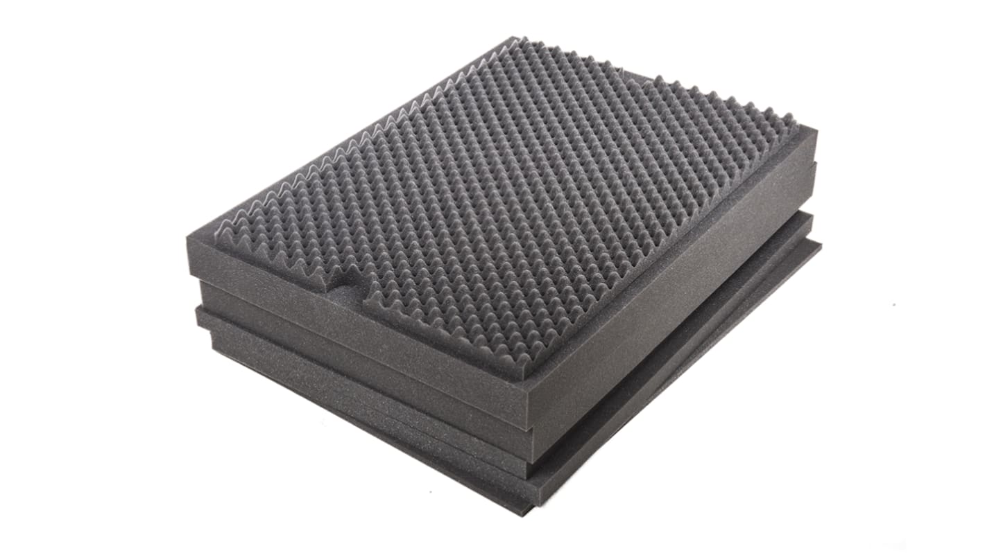 Zarges K470 Medium Density Rectangular Foam Insert, For Use With K470 Case Model 40849