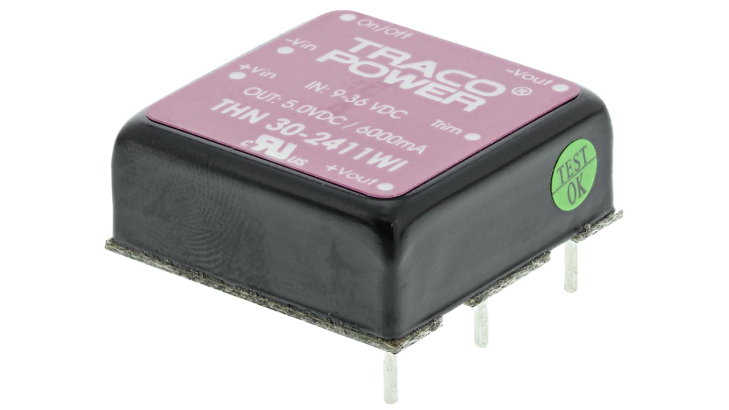 Convertitore c.c.-c.c. 30W, Vin 9 → 36 V c.c., Vout 5V cc, 1.5kV cc