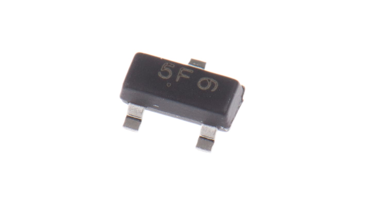 Transistor PNP onsemi, 3 Pin, SOT-23, -500 mA, -25 V, Montaggio superficiale