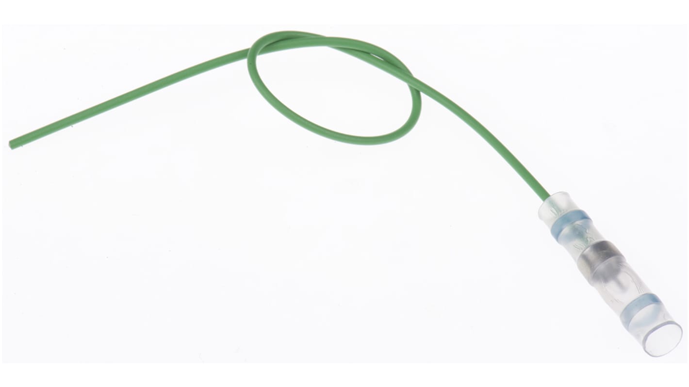 TE Connectivity Transparent Polyolefin Solder Sleeve 29.3mm Length Maximum of 4.8mm Cable Diameter