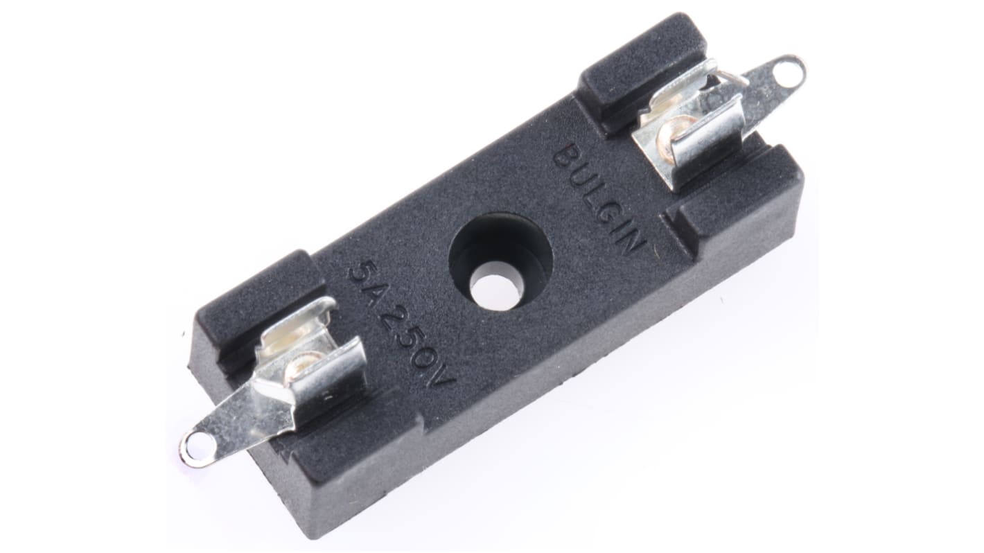 Bulgin Sicherungshalter, Tafelmontage für 6.3 x 32mm Sicherungen 5A 250V ac