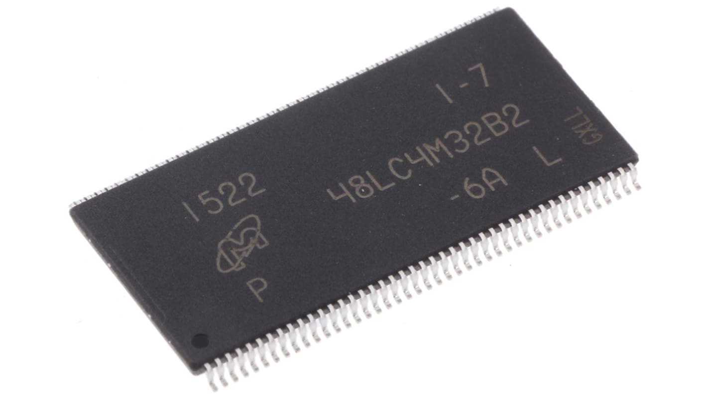Micron MT48LC4M32B2P-6A :L, SDRAM 128MB Surface Mount, 86-Pin TSOP