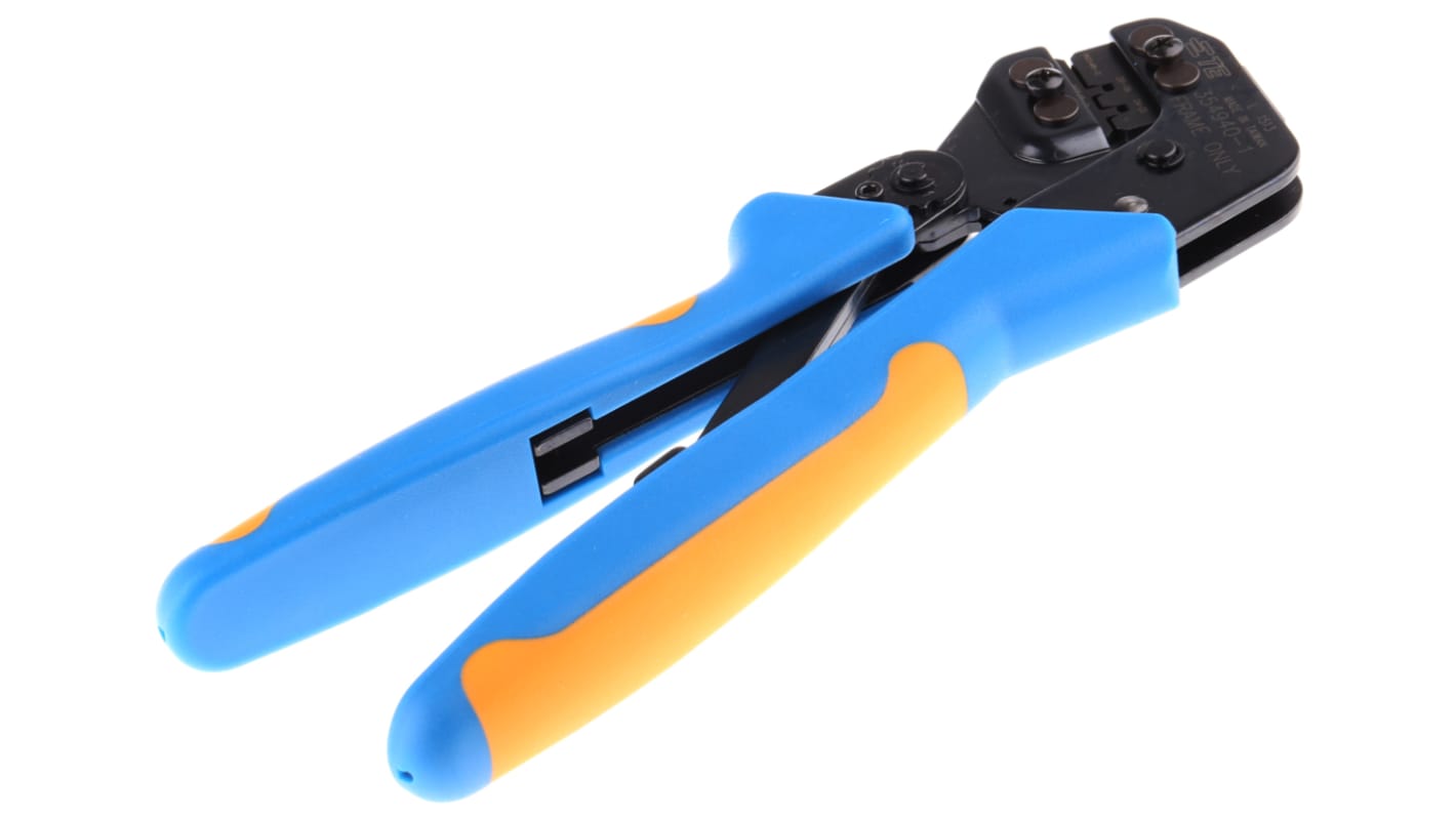 TE Connectivity Pro-Crimper III Hand Ratcheting Crimp Tool for Universal MATE-N-LOK Contacts