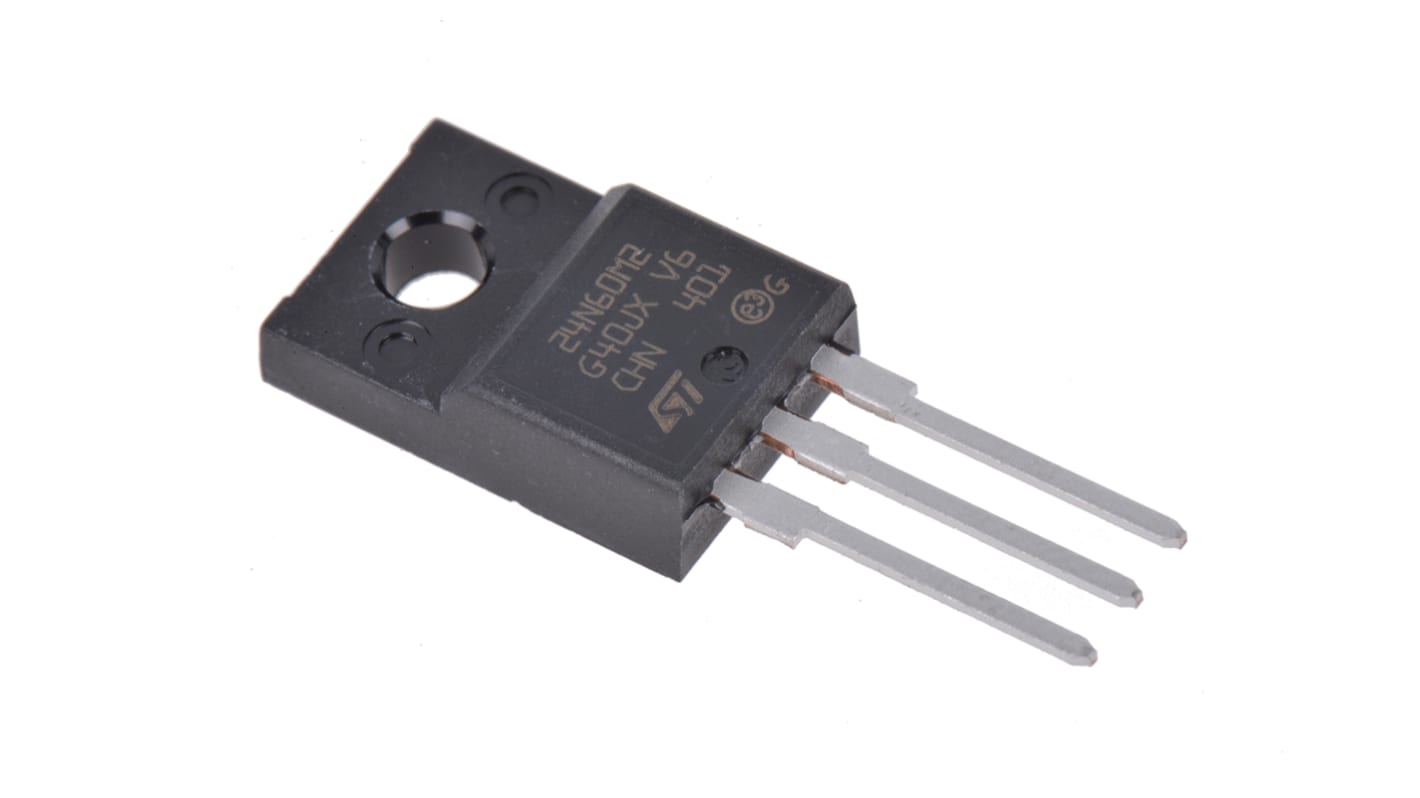STMicroelectronics MDmesh M2 N-Channel MOSFET, 18 A, 650 V, 3-Pin TO-220FP STF24N60M2