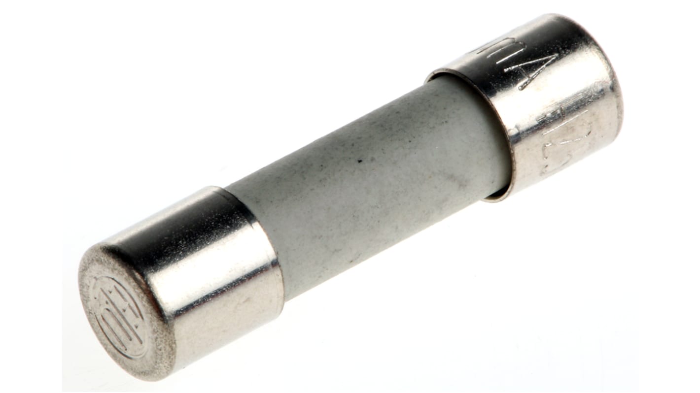 Fusibile a cartuccia SIBA GZ, 500mA, Ø 5 x 20mm, F, 250V ca