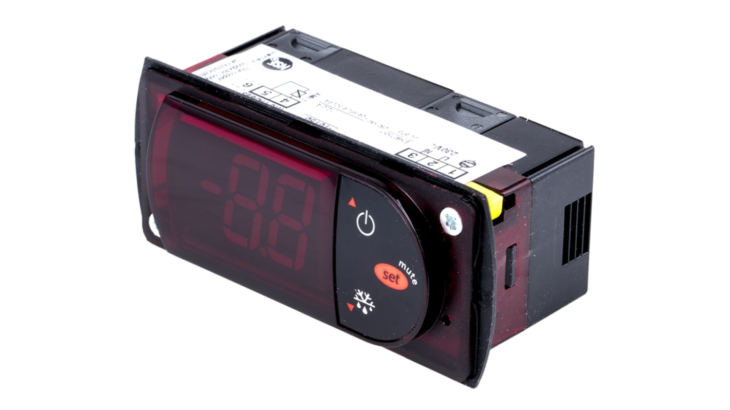 Rs-Online Regolatore di temperatura On/Off Carel PZD 115 V c.a. 230 V c.a. 81 x 36mm