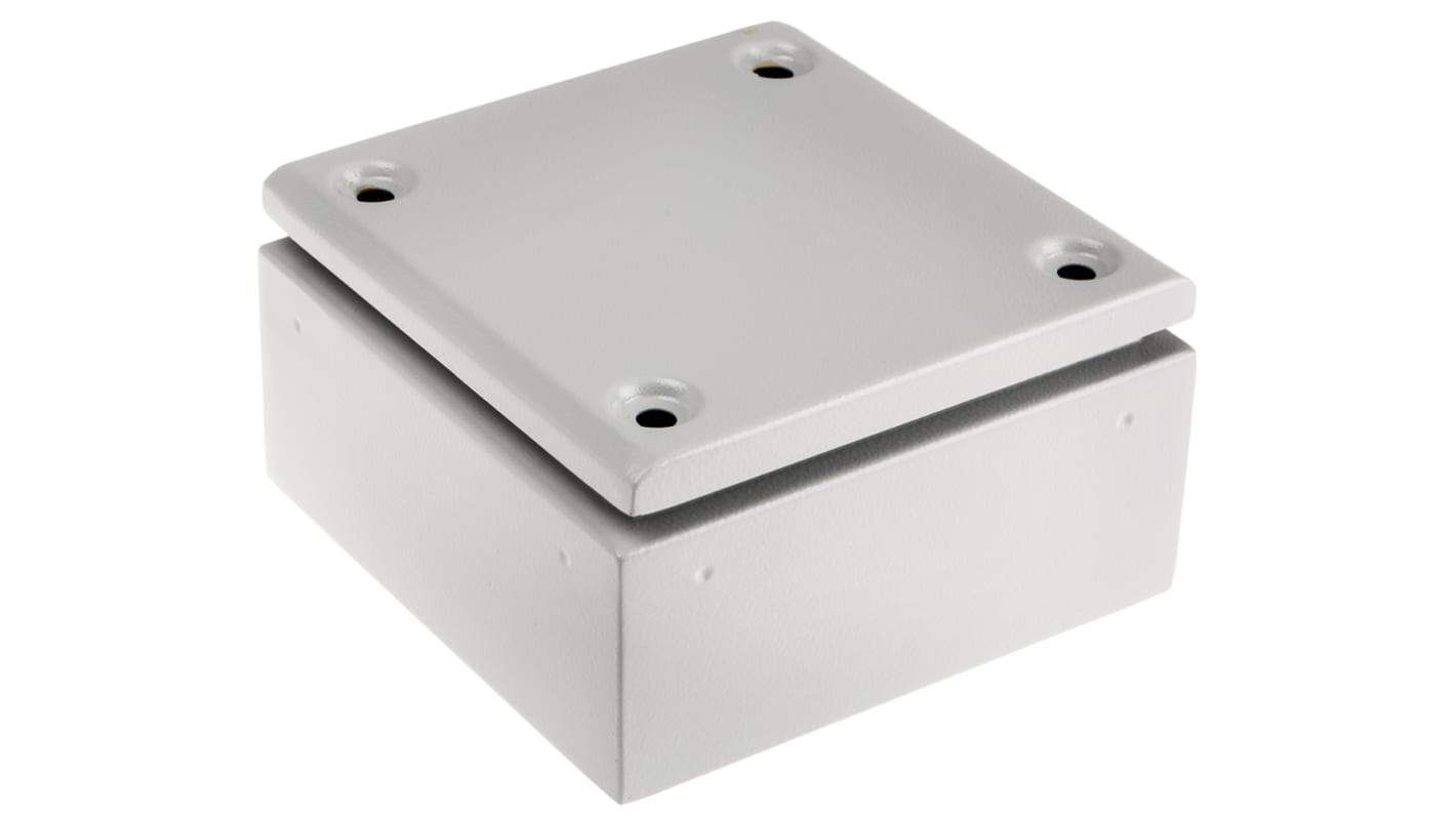 Schneider Electric PanelSeT SBM Series Steel Wall Box, IP66, 150 mm x 150 mm x 80mm