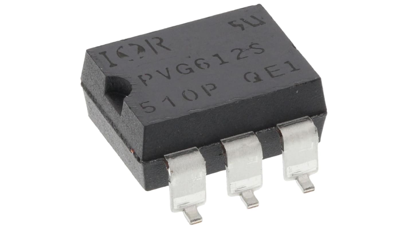 Relé de estado sólido Infineon PVG612 de 1 polo, contactos SPST, carga 0 → 60V, 2 A máx., montaje en PCB