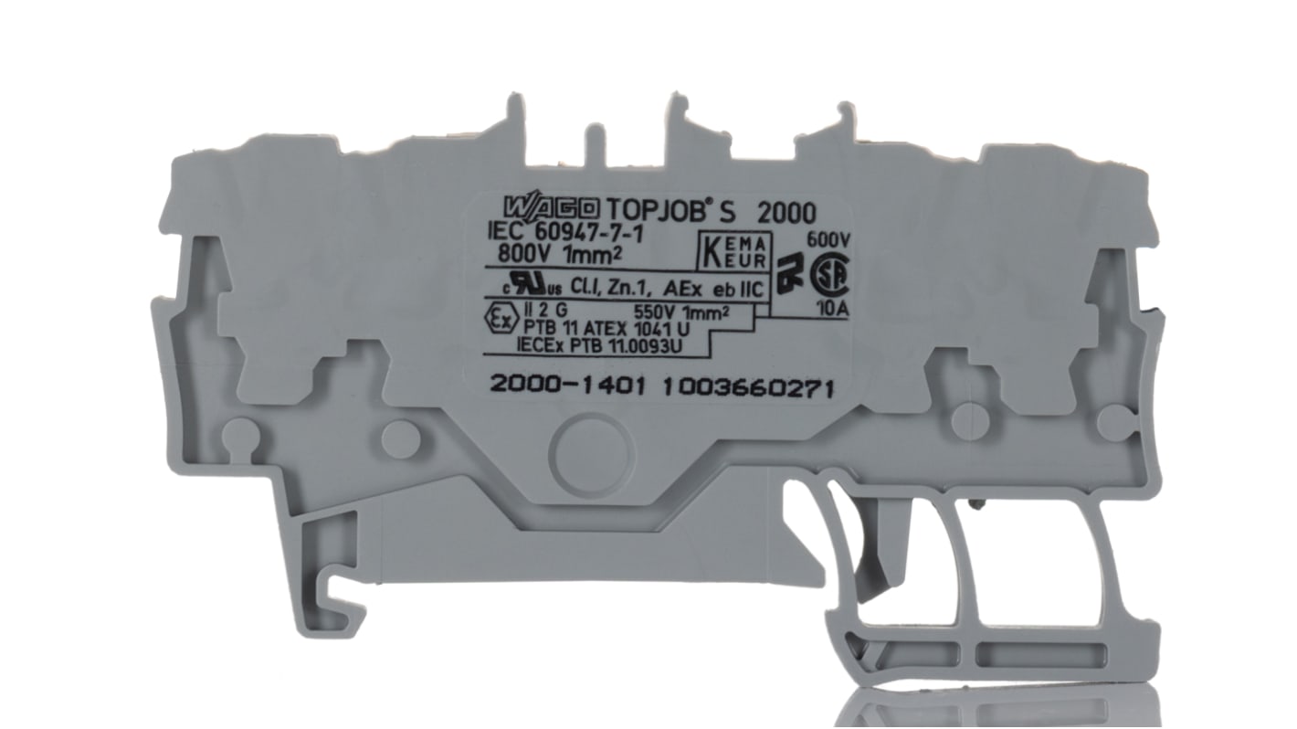 アメージングタイランド・グランドセール WAGO | 2000-1401 TOPJOB 16AWG → 24 接続式端子台, 2000 S, 温室・飼育ケース