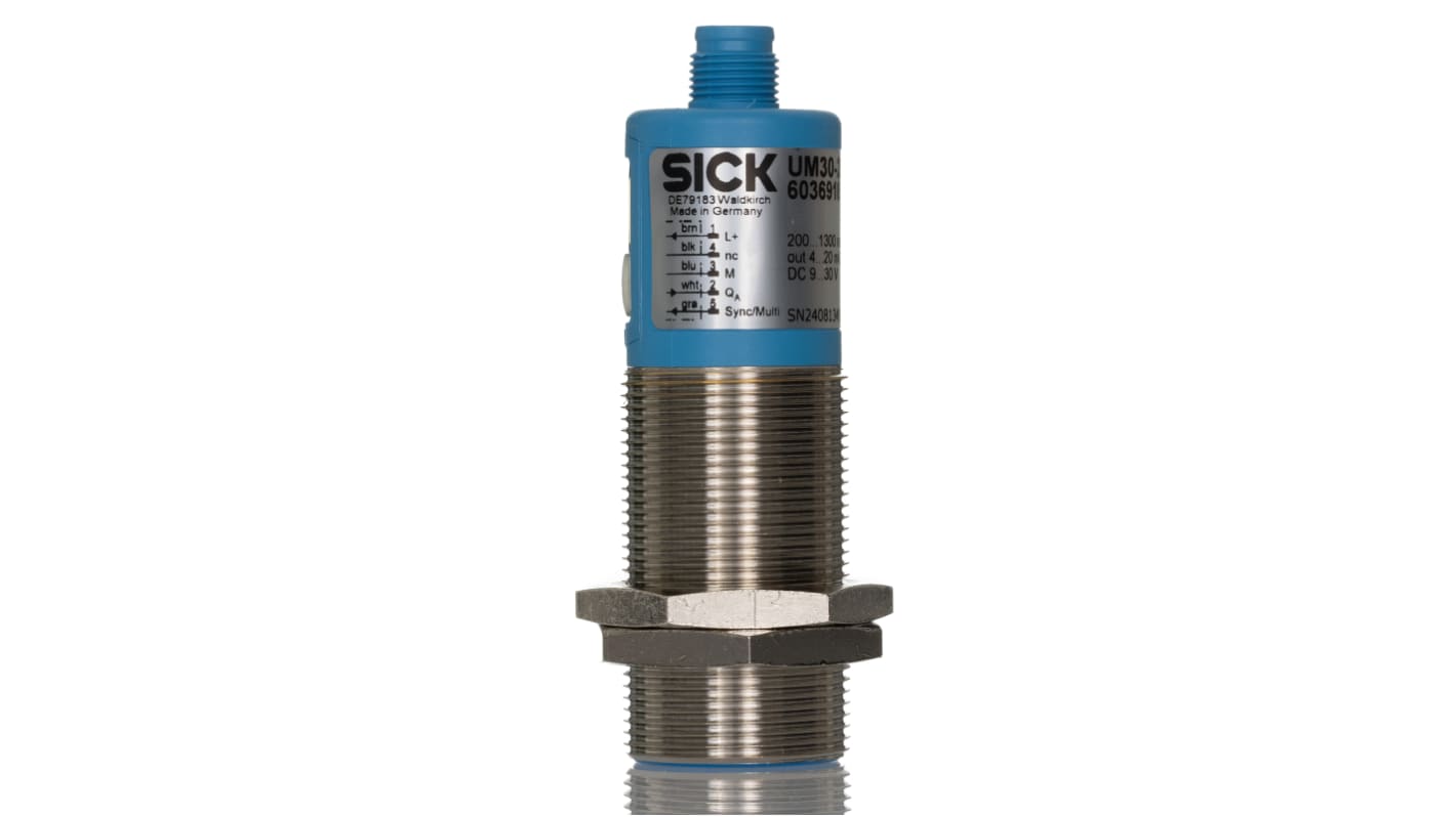 Rs-Online Sensore di prossimità Cilindro filettato SICK M30 rilevamento 2 m 9 → 30 V c.c
