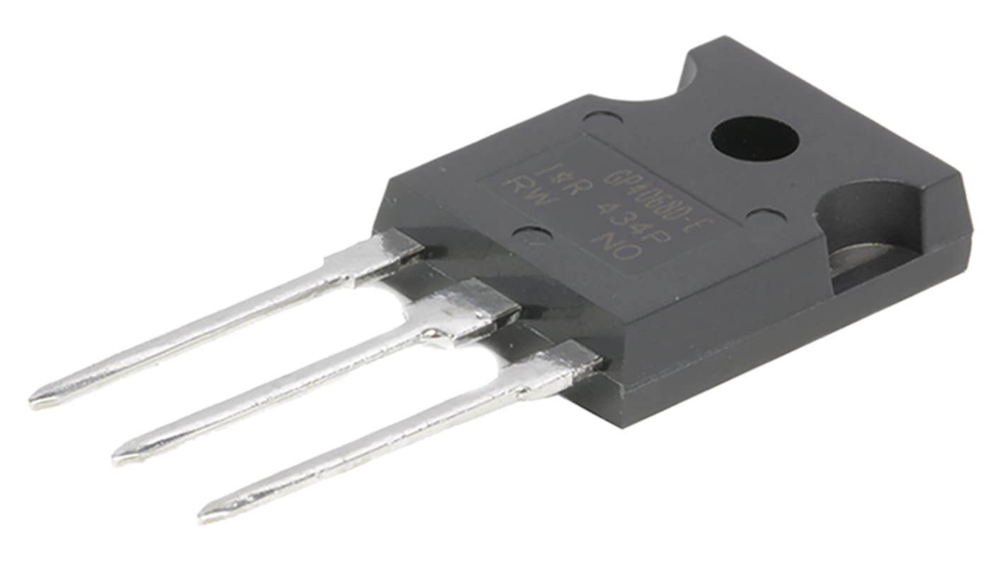 IGBT, IRGP4068D-EPBF, N-Canal, 96 A, 600 V, TO-247AD, 3-Pines, 30kHz Simple