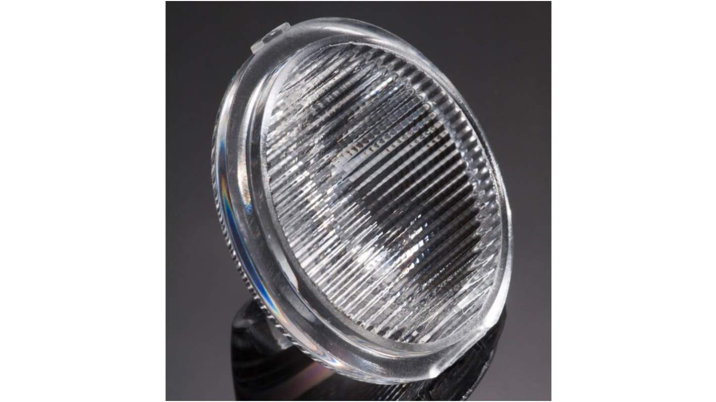 Ledil C12828_EVA-O, Eva Series LED Lens, 15.5+39 → 40+20 ° Oval Beam