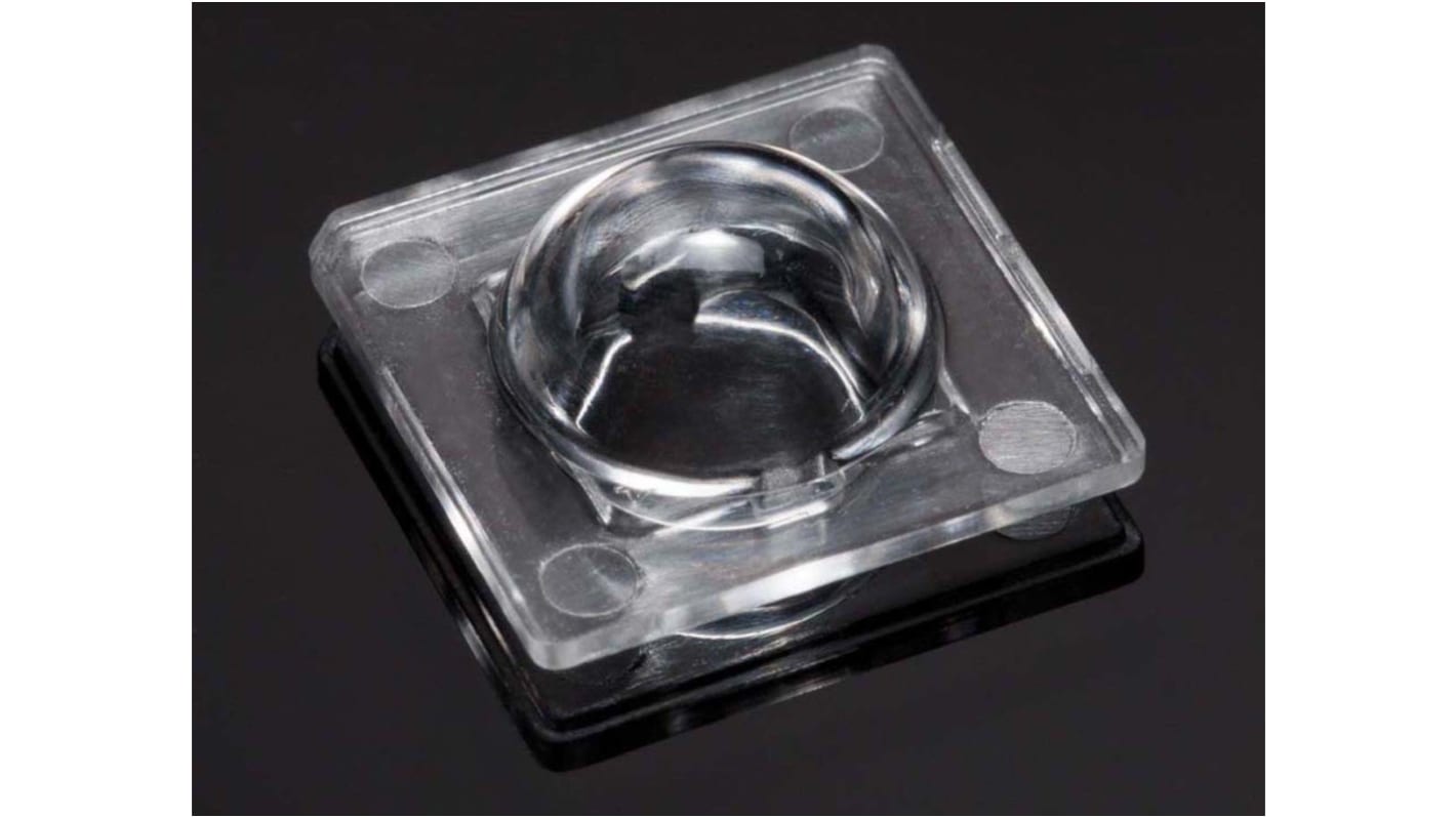 Lentille pour LED, Ledil 134 → 151°, à utiliser avec Cree XM-L, Cree XM-L2, Cree XP-G2, Cree XT-E, Lumileds