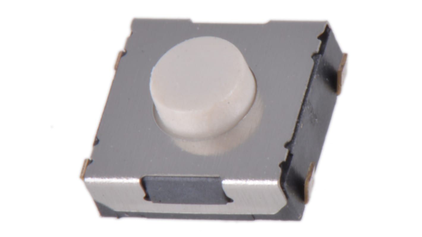 Klosz do przycisku dotykowego SPST 50 mA przy 12 V DC 3.1mm 1.1mm Montaż powierzchniowy