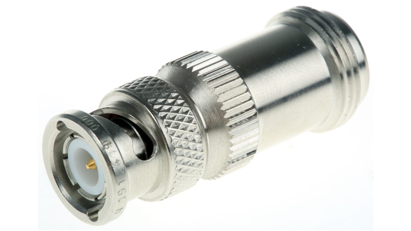 Radiall HF Adapter, N - BNC, 50Ω, Weiblich - Male, Gerade, 4GHz