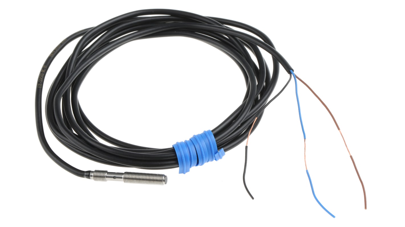 Rs-Online Sensore di prossimità Cilindro filettato Omron M4 rilevamento 0 8 mm 10 → 30 V c.c
