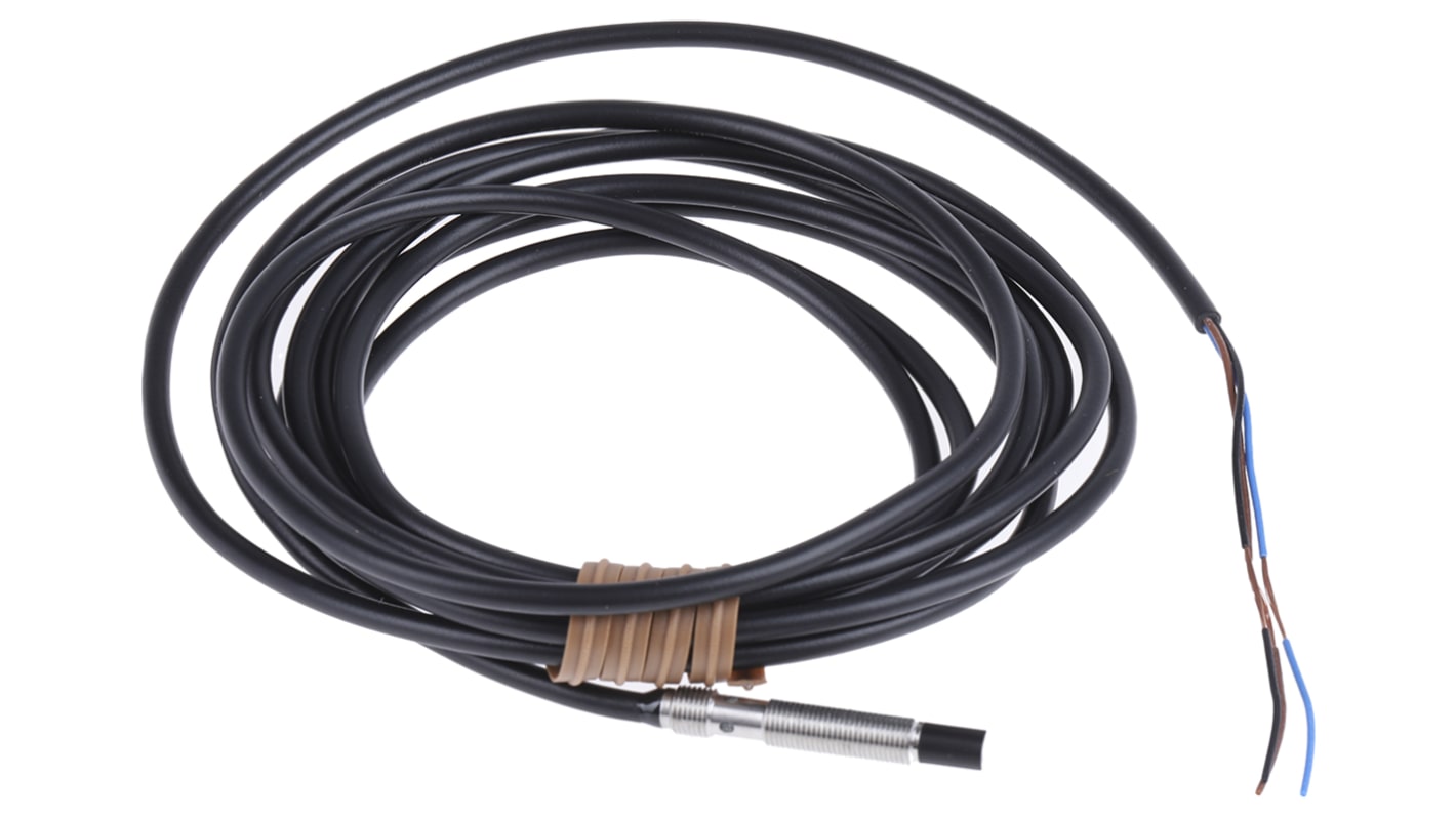 Rs-Online Sensore di prossimità Cilindro filettato Omron M5 rilevamento 3 mm 10 → 30 V c.c