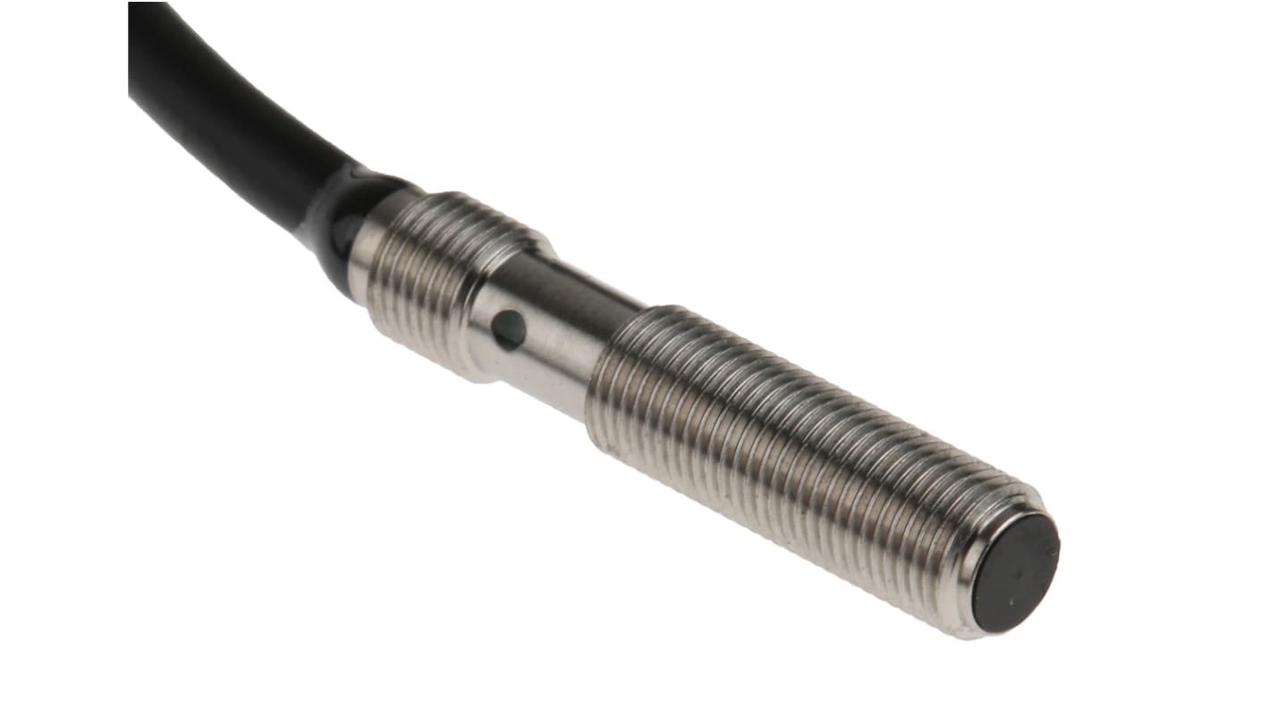 Rs-Online Sensore di prossimità Cilindro filettato Omron M5 rilevamento 1 2 mm 10 → 30 V c.c