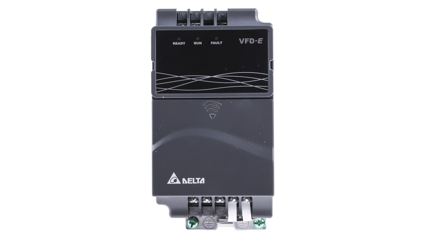 Rs-Online Inverter Delta Electronics 0 75 W 230 V c.a. 1 fase 0 → 600 Hz