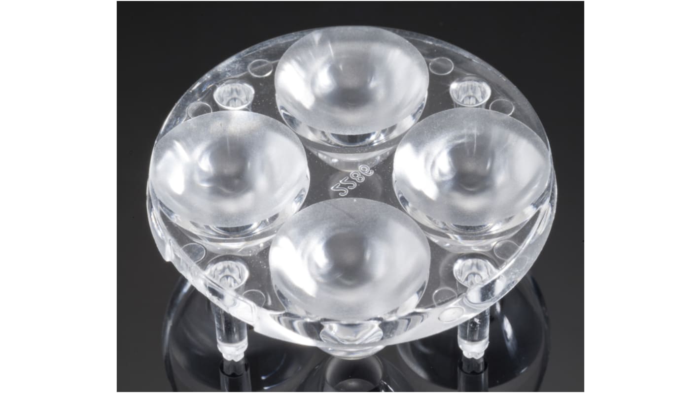 Ledil C12286_ANGIE-M, Angie Series 4-Way LED Lens, 24 ° Medium Beam