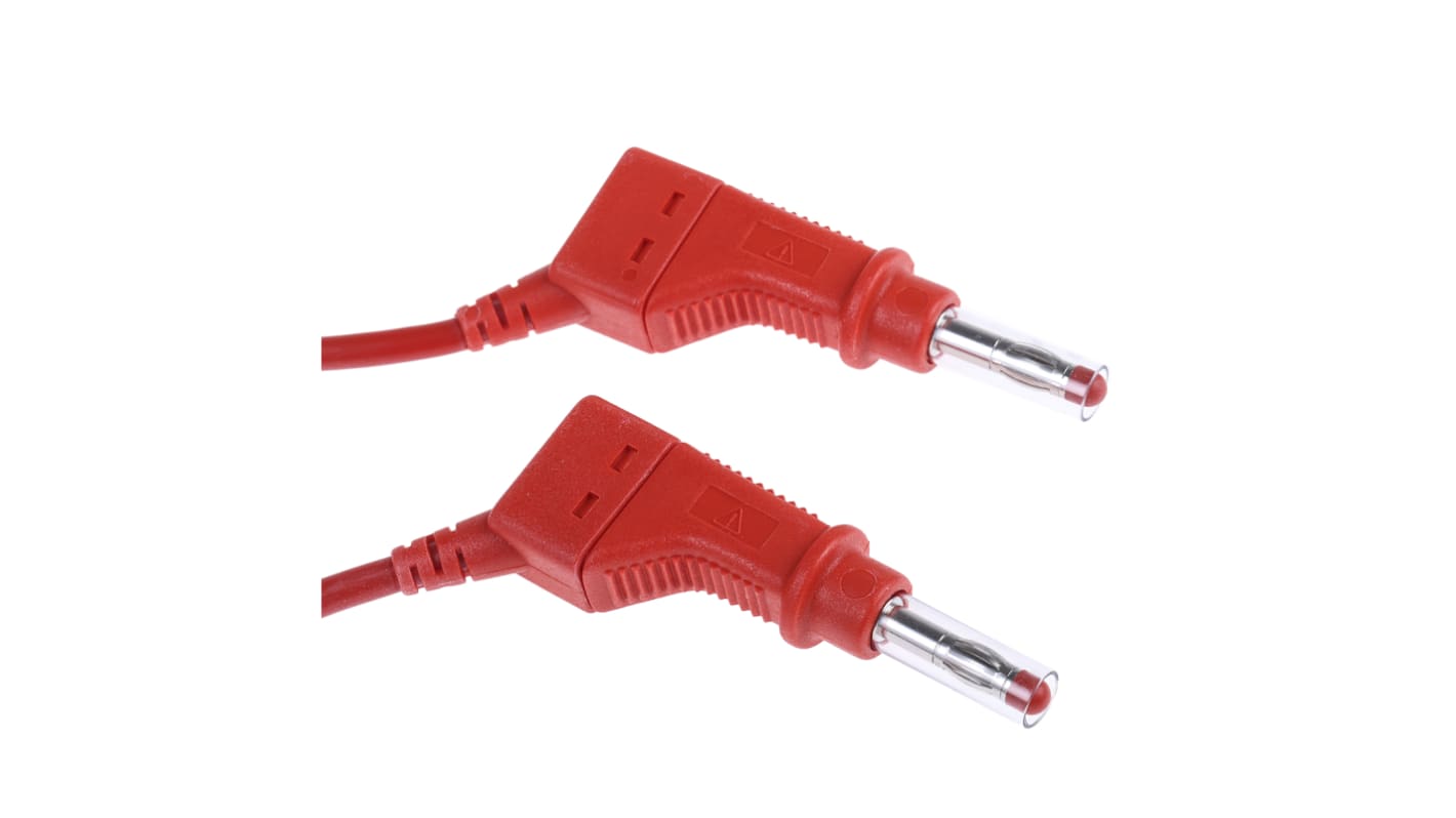 Staubli, 32A, 600V, Red, 2m Lead Length