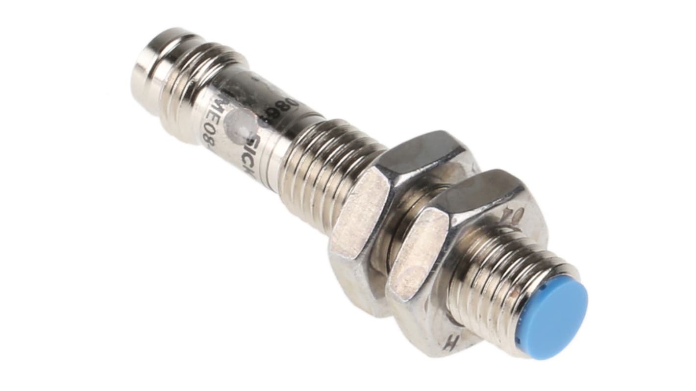 Rs-Online Sensore di prossimità Cilindro filettato SICK M8 rilevamento 2 mm 10 → 30 V c.c