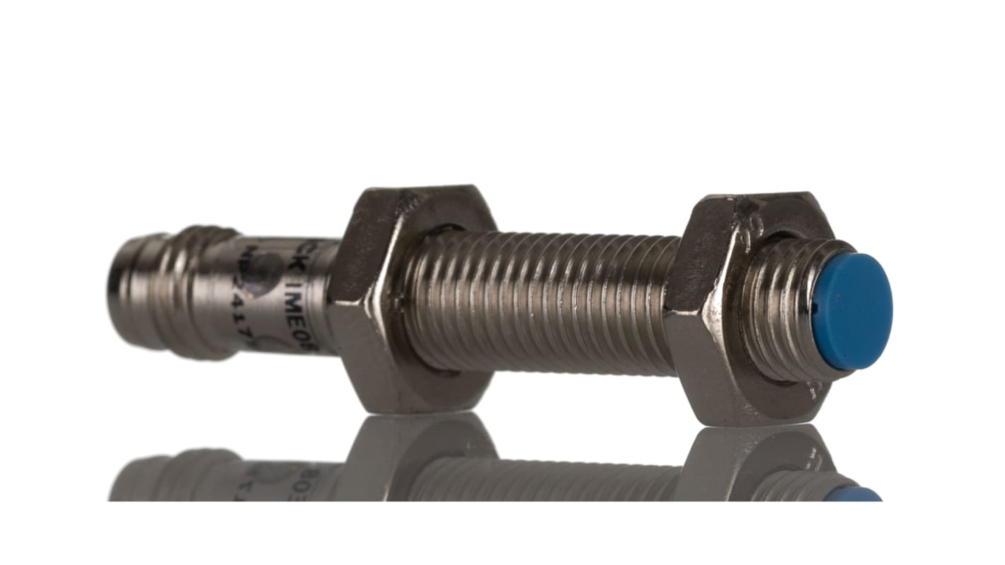 Rs-Online Sensore di prossimità Cilindro filettato SICK M8 rilevamento 2 mm 10 → 30 V c.c