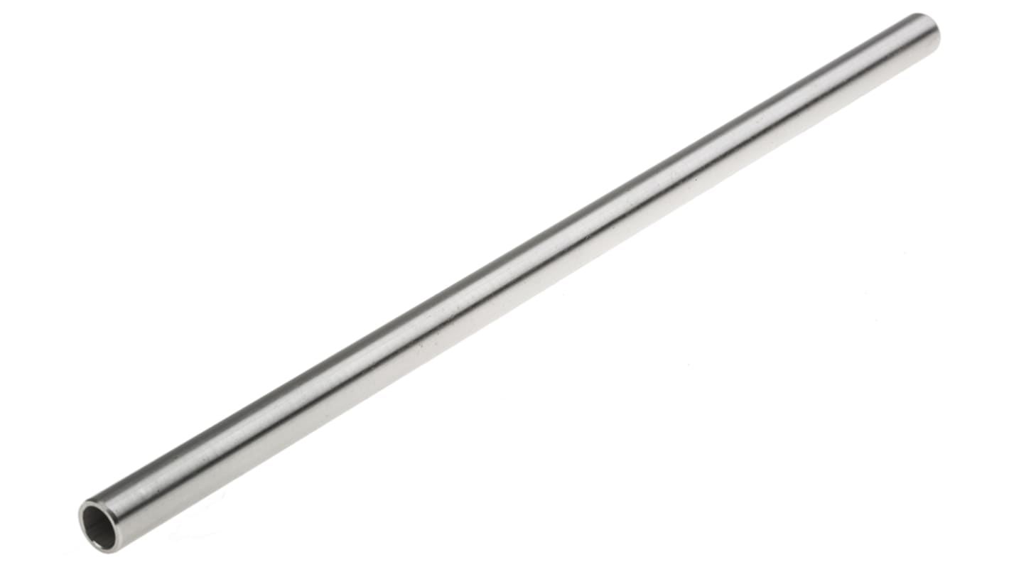 RS PRO Silver Stainless Steel Round Tube, 300mm Length, Dia. 12mm