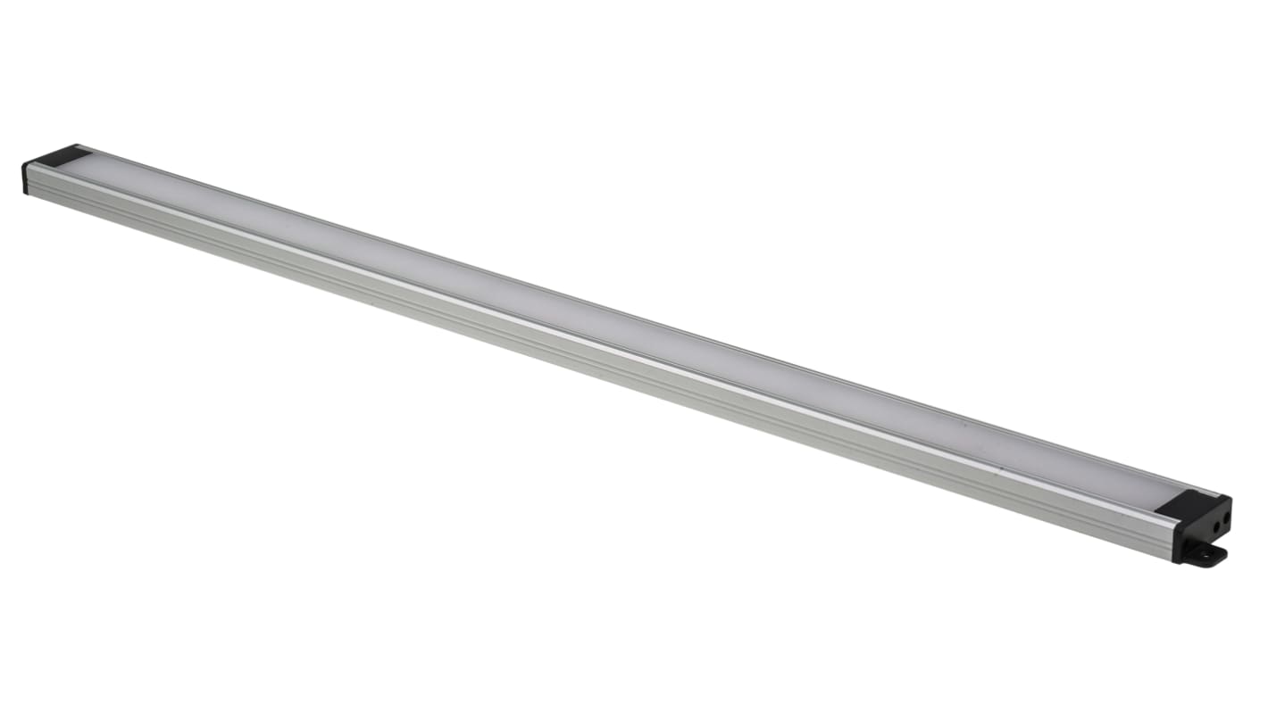 PowerLED Connect Series LED Cabinet Light, 24 V dc, 523.6 mm Length, 9 W, 6000 → 6500K