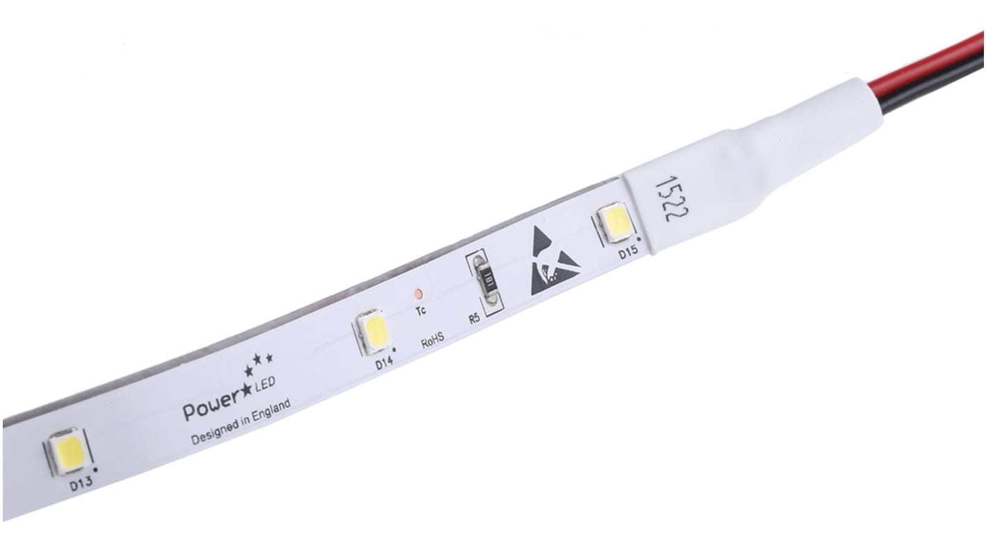 PowerLED LED-Streifen 6000K, Weiß, 5m x 8mm 12V 30LEDs/M IP20
