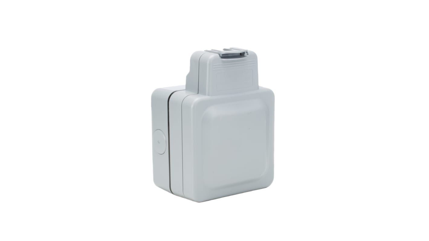 MK Electric 底盒, 塑料制, 157 x 110 x 89mm, 灰色