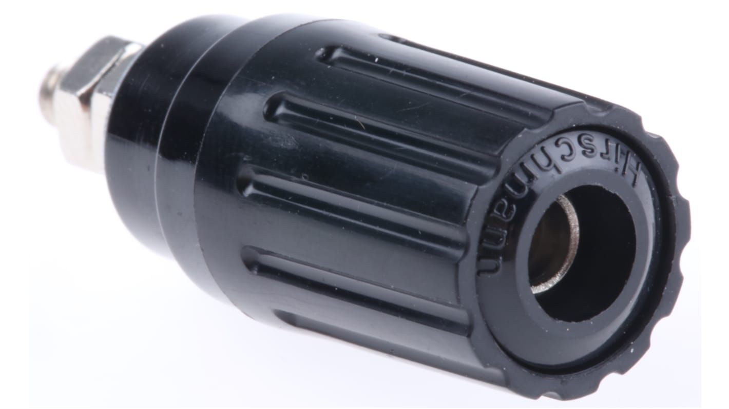 Hirschmann Test & Measurement 黑色黄铜接线柱 , 30 V ac, 60V 直流, 35A