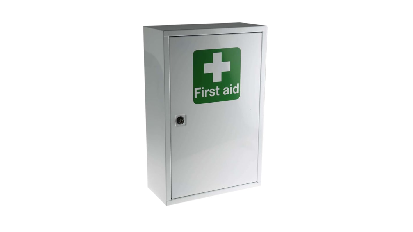 RS PRO First Aid Cabinet for 50 Person/People, Wall Mounted