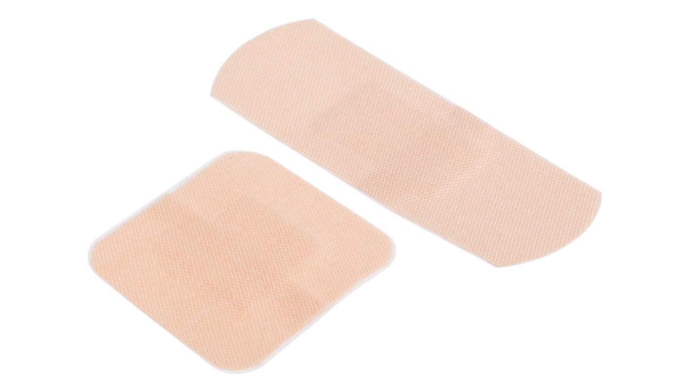 RS PRO Fabric First Aid Bandages Plaster, 20 Per Package