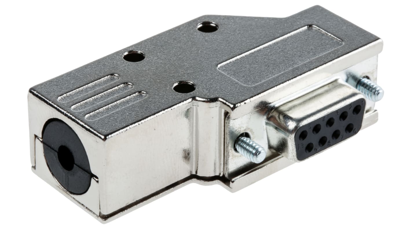 MH Connectors MHDCMR 9 Way Right Angle D-sub Connector Socket