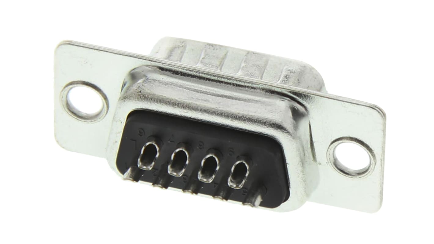 MH Connectors MHDB 9 Way Cable Mount D-sub Connector Plug, 2.77mm Pitch