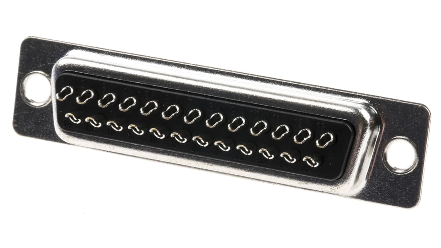 MH Connectors D-subコネクタ, 25極, メス, ケーブルマウント MH Connectors D-subコネクタ, 25極, メス, ケーブルマウント