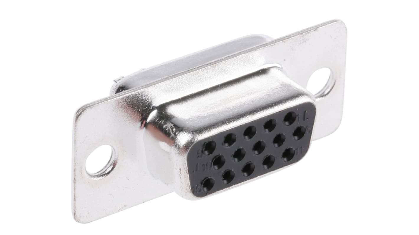 Conector D-sub MH Connectors, Serie MHDDS, paso 2.99mm, Recto D-Sub de alta densidad, Montaje de Cable, Hembra,