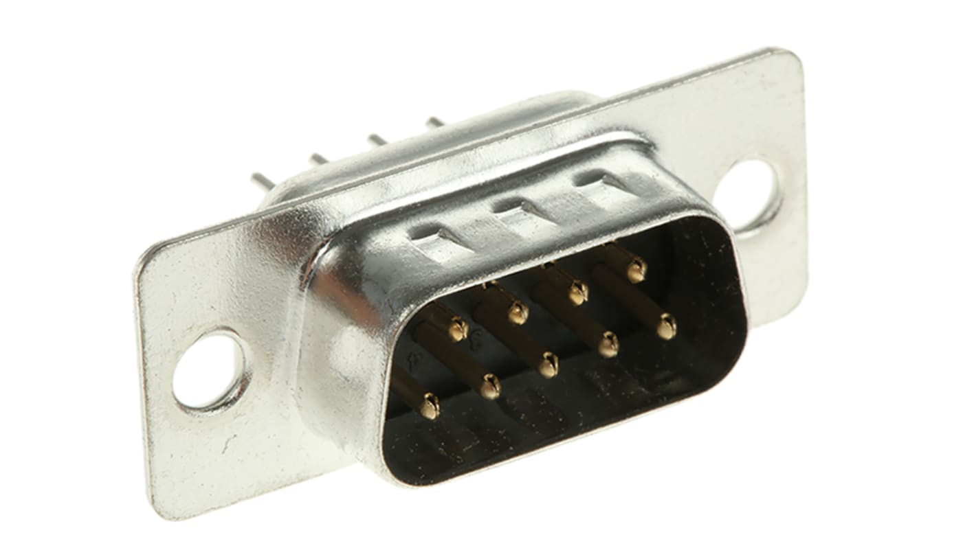 Connettore D-Sub MH Connectors, Maschio, 9 vie, terminazione a saldare
