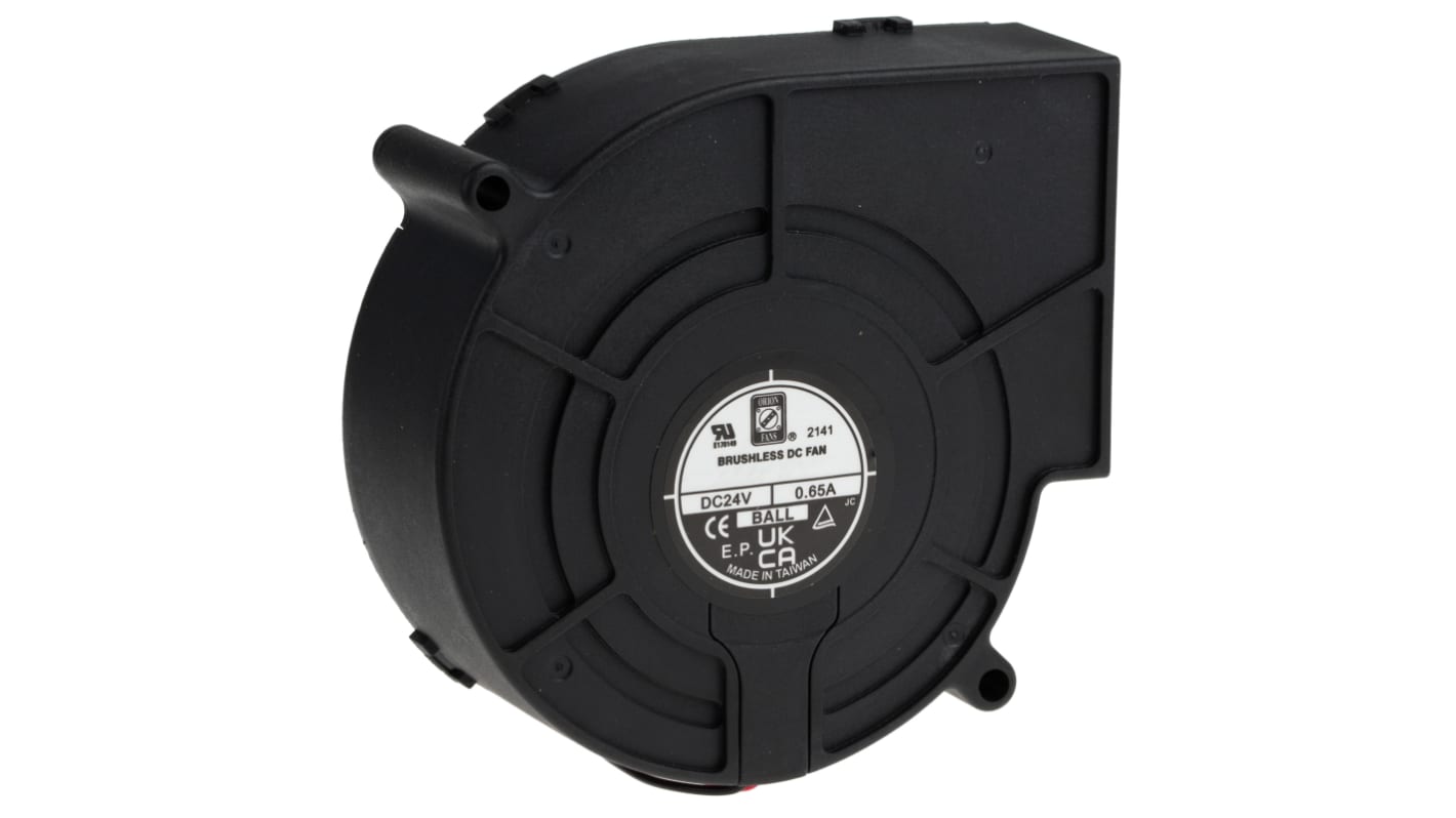 Ventola RS PRO, 33cfm, 24 V c.c., 97mm